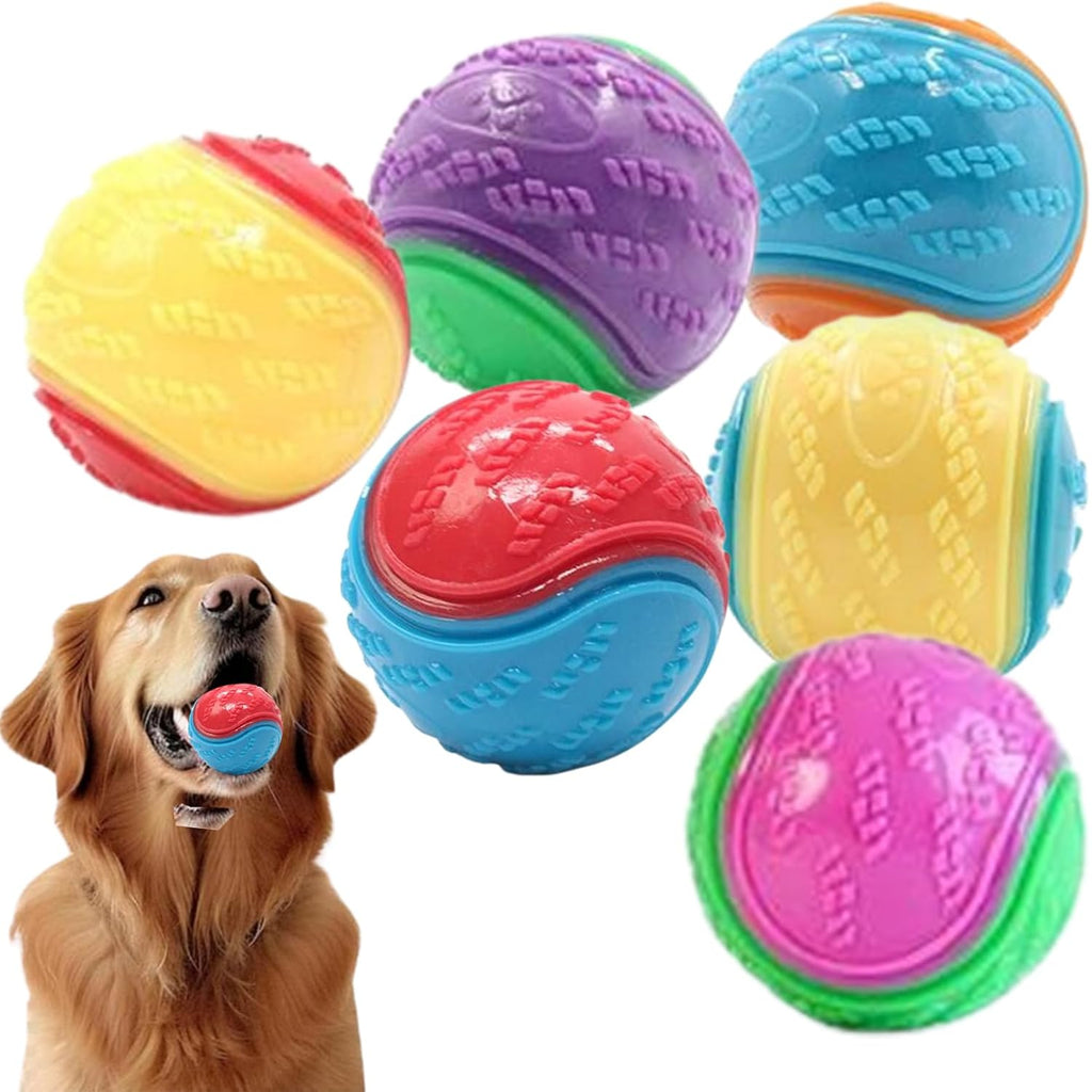 6Pcs Dog Balls, Interactive Dog Ball, Toy Dog Ball,Thrower Dog Balls Indestructible Dog Toys